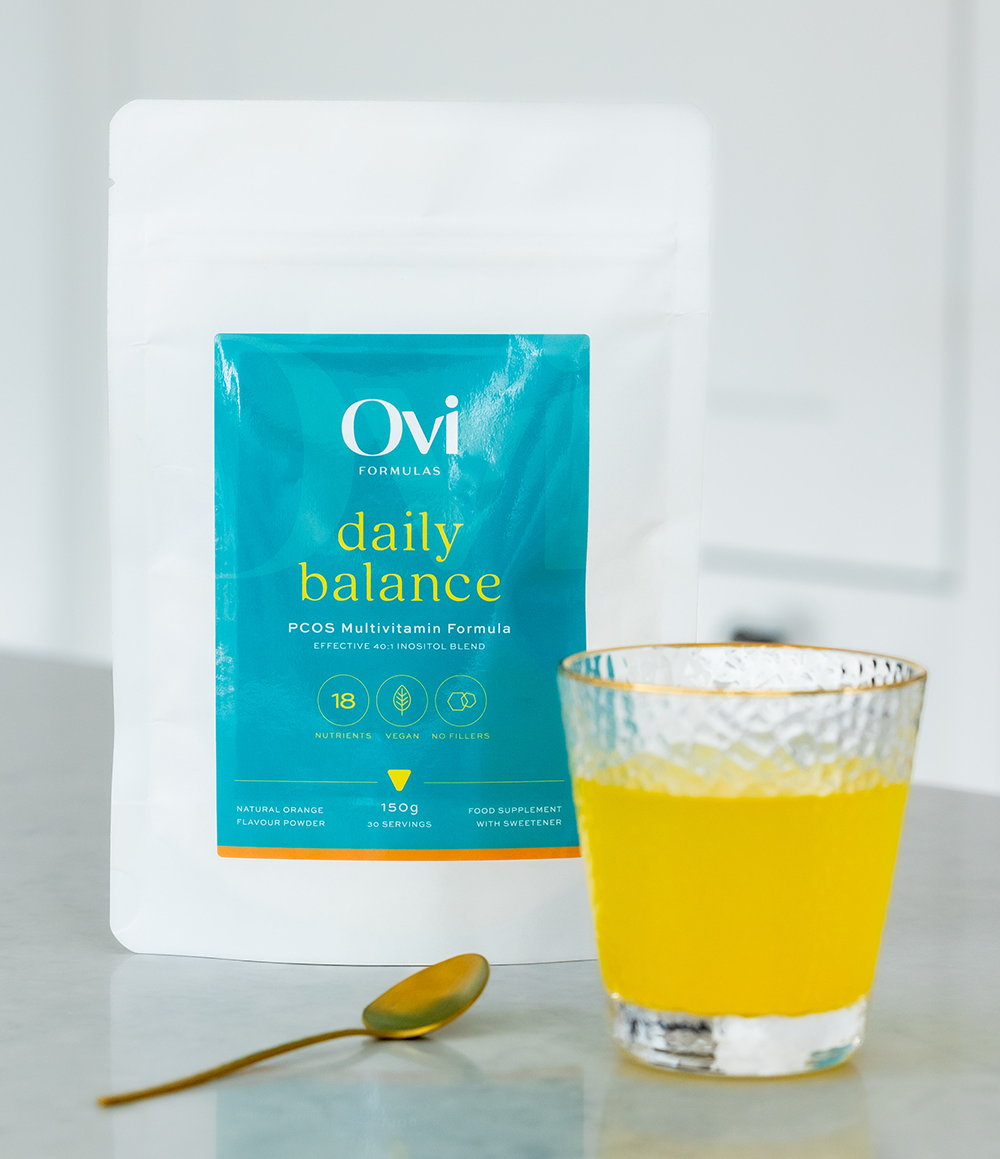 Ovi Formulas Daily Balance PCOS natural supplement 
